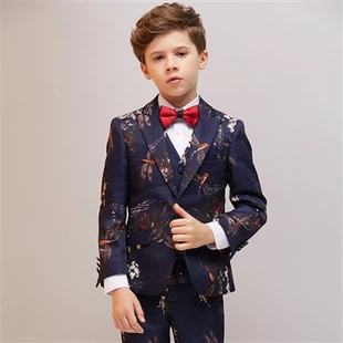 Jacquard Fabric Boys Suits for Party