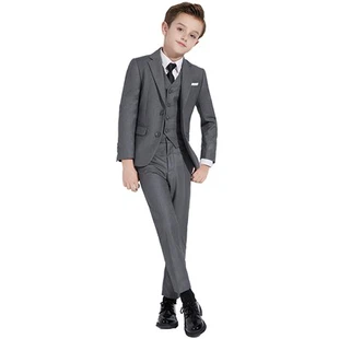 Kids Formal Suit with Shirt and Vest