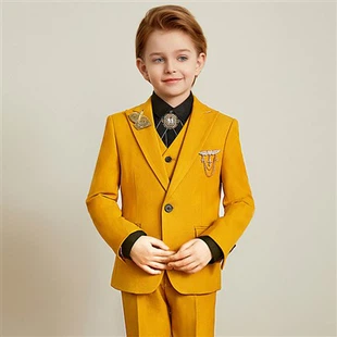 Peak Lapel Boys Wedding Suits